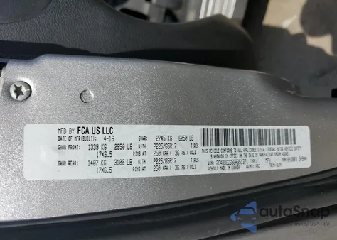 2016 Dodge Grand Caravan Sxt z USA, uszkodzony, nr VIN 2C4RDGCG5GR351371